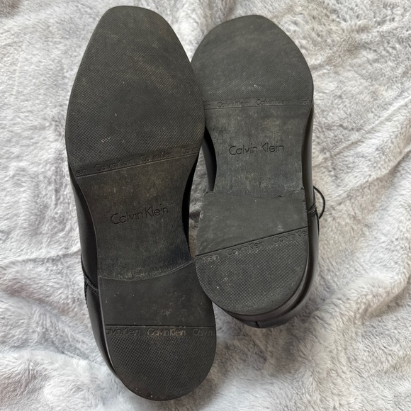 Calvin Klein Dress Shoes Black Formalwear Footwear Laces Men Size 8.5 Graduation main image 2